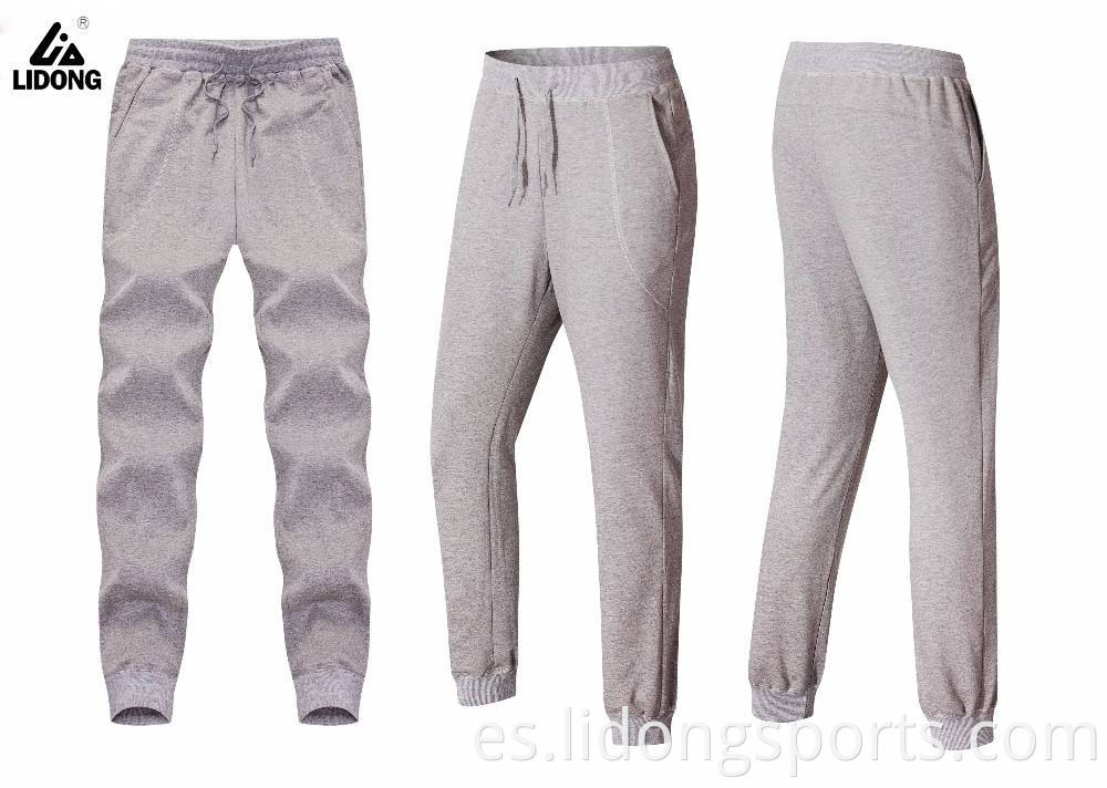 pantalones de pista personalizados al por mayor pantalones para hombres en blanco pantalones de sudor